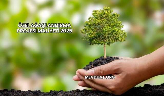 Özel Ağaçlandırma Projesi Maliyeti 2025