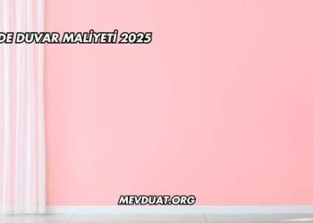 Perde Duvar Maliyeti 2025