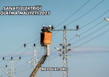 Sanayi Elektriği Bağlatma Maliyeti 2025