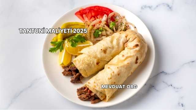 Tantuni Maliyeti 2025