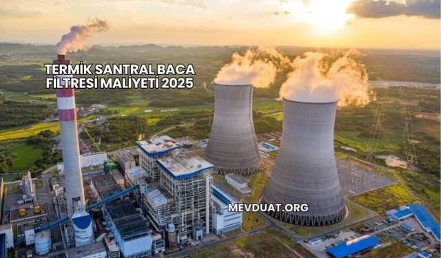 Termik Santral Baca Filtresi Maliyeti 2025