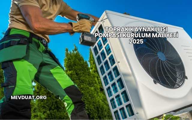 Toprak Kaynaklı Isı Pompası Kurulum Maliyeti 2025
