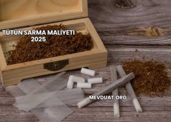 Tütün Sarma Maliyeti 2025