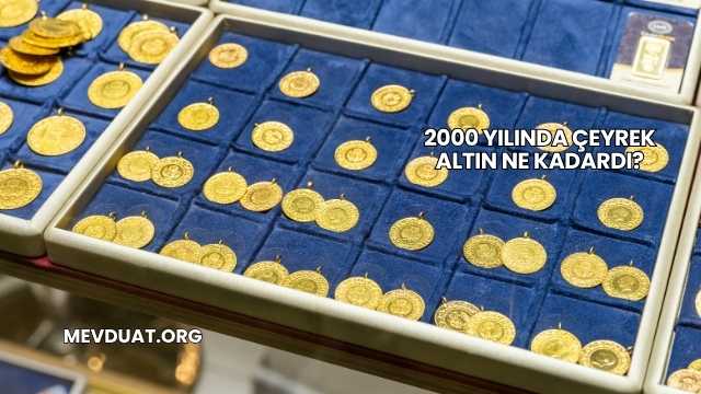 2000 Yılında Çeyrek Altın Ne Kadardı?