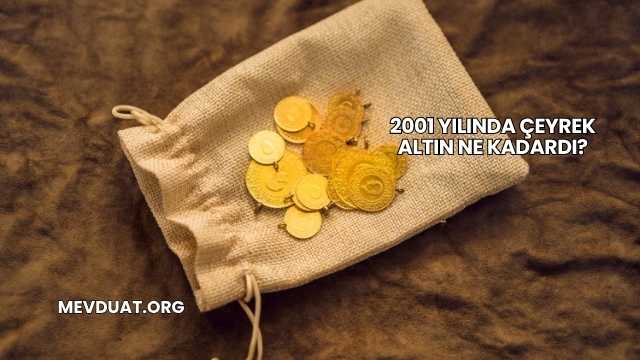 2001 Yılında Çeyrek Altın Ne Kadardı?