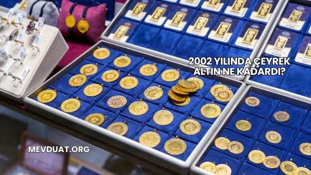 2002 Yılında Çeyrek Altın Ne Kadardı?