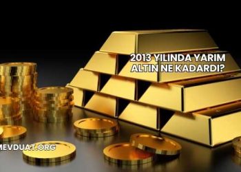 2013 Yılında Yarım Altın Ne Kadardı?