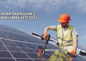 Apartman Güneş Paneli Maliyeti 2025
