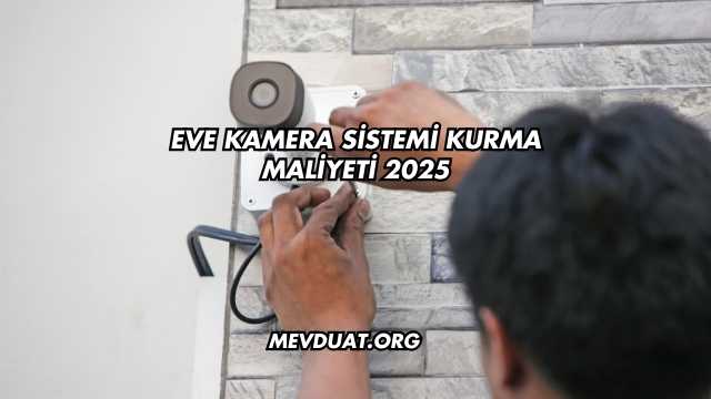 Eve Kamera Sistemi Kurma Maliyeti 2025
